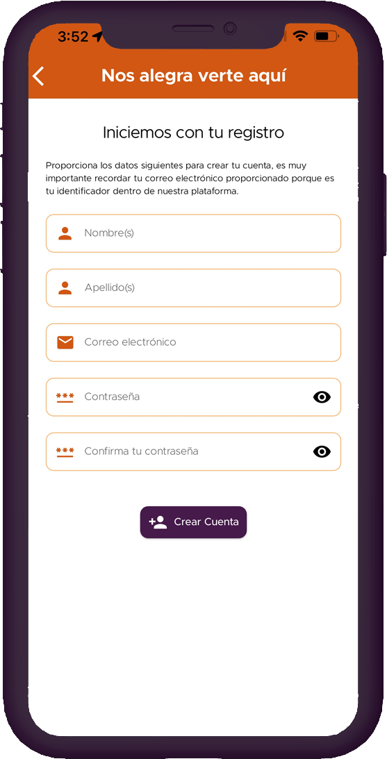 Regístrate de forma gratuita y ten acceso a nuestro catálogo. 